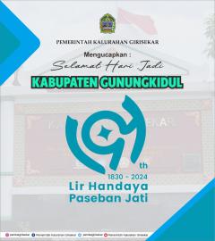 Dirgahayu Kabupaten Gunungkidul Handayani 