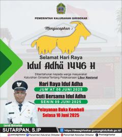 Selamat Hari Raya Idul Adha 1446 H