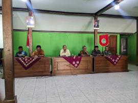 Rapat Panitia Hari Jadi ke-109 Kalurahan Girisekar Digelar di Balai Kalurahan