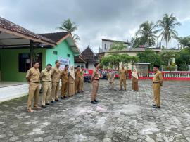 Lurah Girisekar Tekankan Monitoring  Pembangunan dalam Apel Rutin Kalurahan